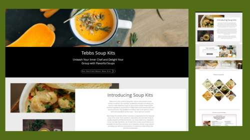 Tebbs Farms and Greenhouses Soup Kit Design